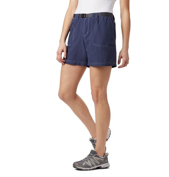 Columbia Sandy River Shorts Blue For Women's NZ17930 New Zealand